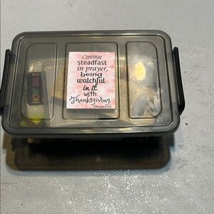 Prayer Box with Inspirational Quote and 15 Items for your Prayer Journey